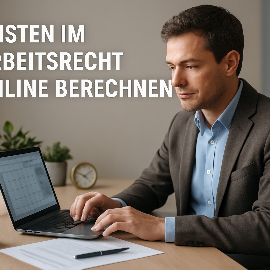 Fristen im Arbeitsrecht online schnell und einfach berechnen Fristen im Arbeitsrecht online schnell und einfach berechnen